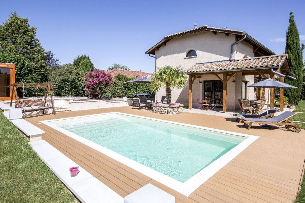 Terrasse bois composite Châtillon sur Chalaronne