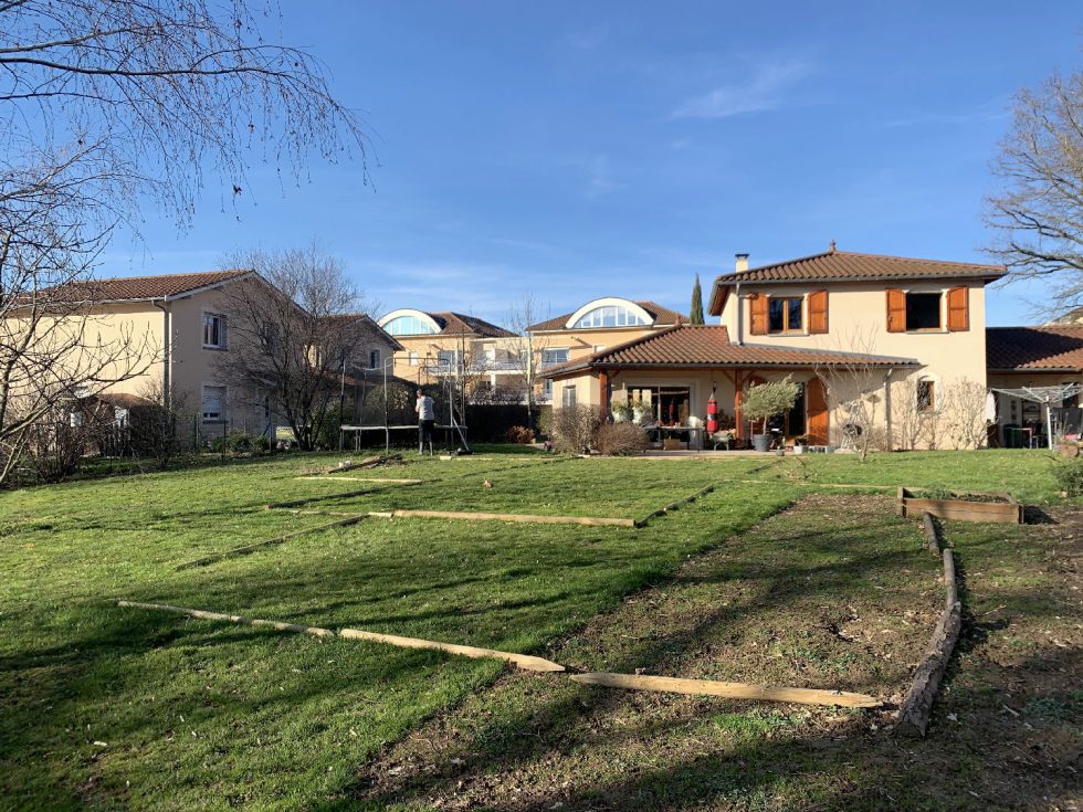 Terrain à Châtillon sur Chalaronne Photo avant travaux