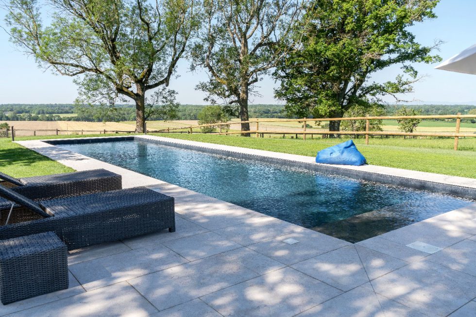 Dallage imitation pierre